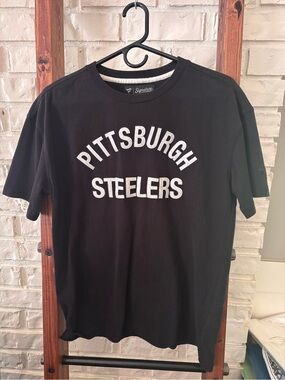 Signature Black Pittsburgh Steelers Graphic Short-Sleeve Tee